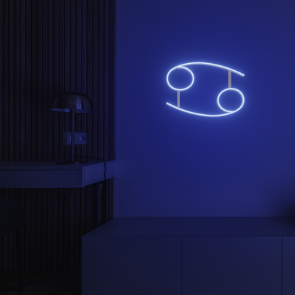 CANCER ZODIAC 3D PRINTED CUSTOM NEON SIGN