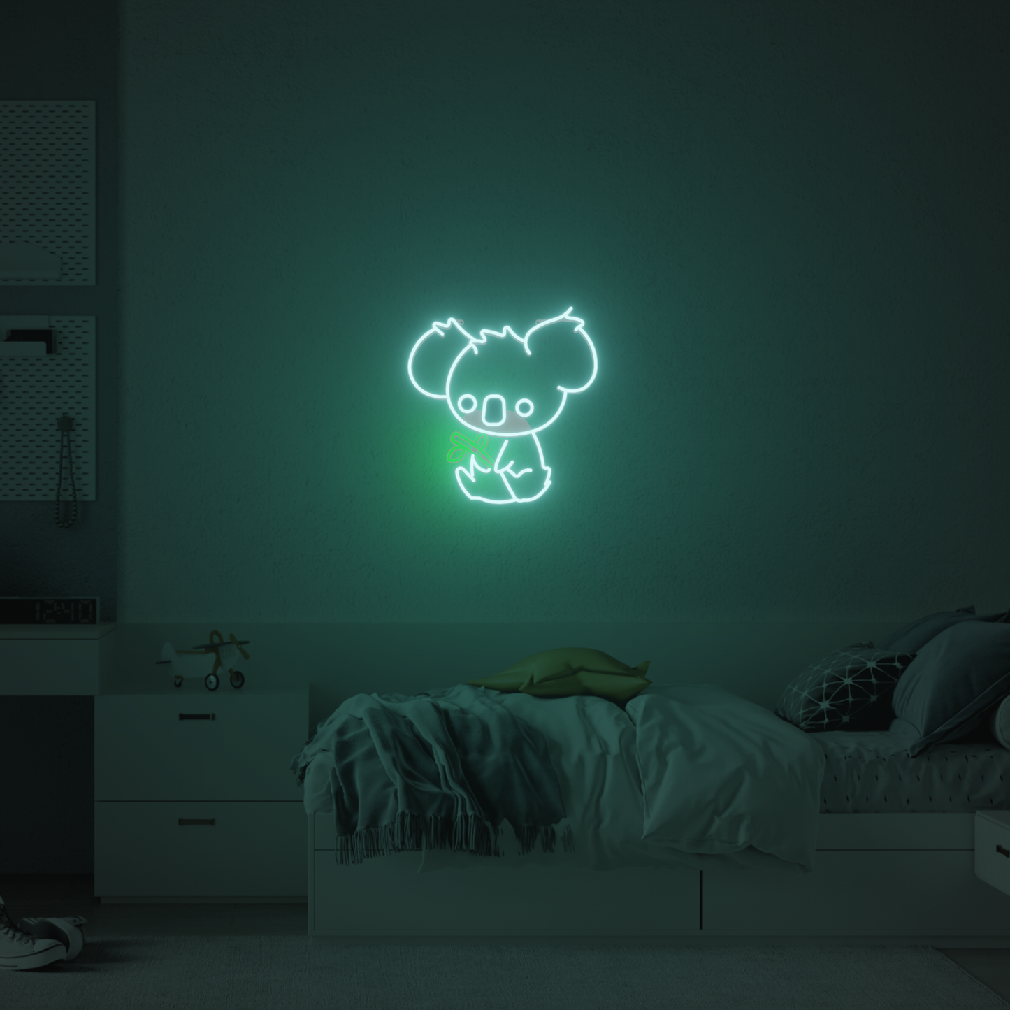 KOALA 3D PRINTED CUSTOM NEON SIGN